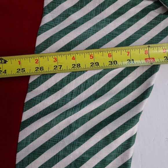 Nuggles Burgundy Red Green Striped Knit Top Women Plus Size 3X Long Sleeve NEW - Picture 7 of 9